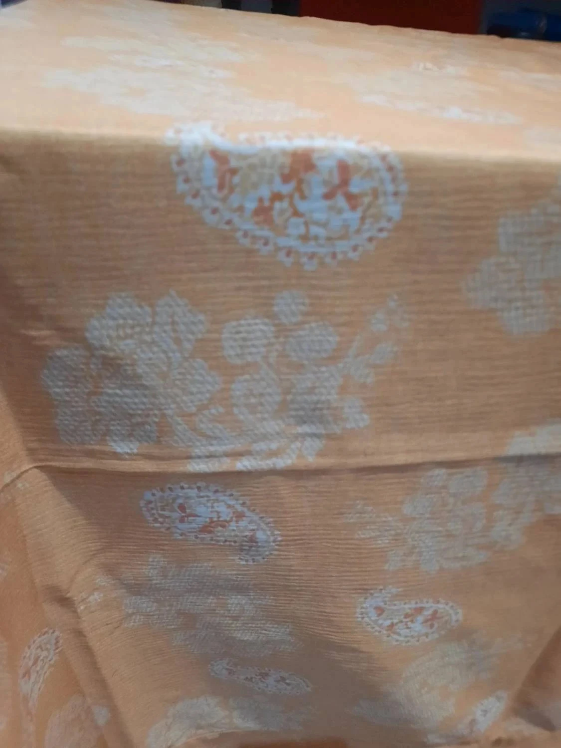🥀New vintage tablecloth 165 x 250 cm. José Houel Paris. – photo 7